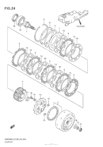AN650 (ABS) Сцепление