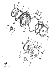  Крышка картера двигателя