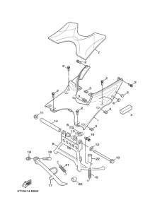XC125 ｽﾀﾝﾄﾞ & ﾌｰﾄﾚｽﾄ
