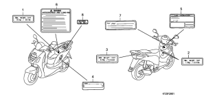 PES150 Лейбл предостережения