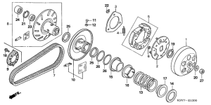NSS250EX Вариатор