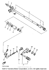  Вал переключения