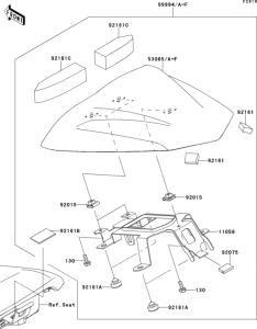 EX650 Accessory(single seat cover)