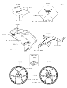 EX400 Наклейки