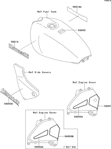 ZR550 Decals(zr550-b3 / b4 / b5 / b6)