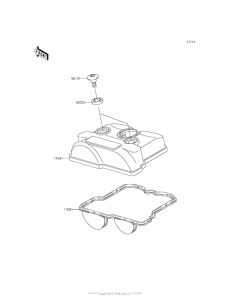  Крышка головки цилиндров