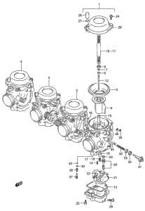 GSX-R750 Карбюратор