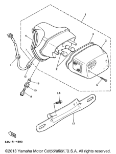 XV1100SKC Фонарь