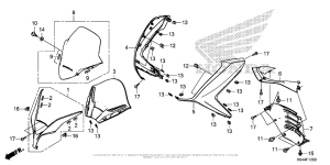 NSS300 Front Cover + Meter Visor