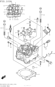 RM-Z450 Головка цилиндров