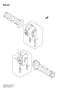 SV650 (ABS) Рулевой переключатель