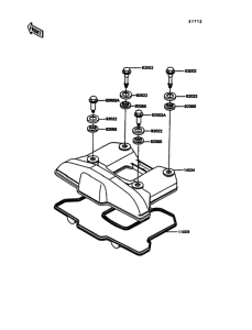 KL600 Крышка головки цилиндров