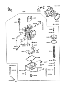 KX125 Carburetor(1 / 2)