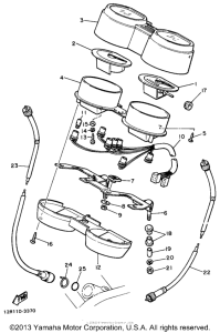 XS400J Приборы