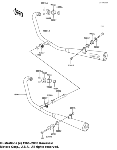 EX305 Глушитель