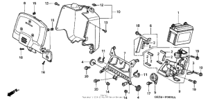 NPS50 Front cover + battery