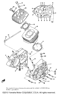 AT1MX Cylinder - crankcase