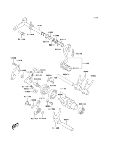  Механизм переключения передач