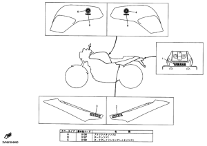 SRX400 ｸﾞﾗﾌｲﾂｸ.ｴﾝﾌﾞﾚﾑ