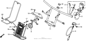NU50 Speedometer + handlebar
