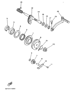 CR50Z Стартер