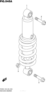 RV200 Задние амортизаторы