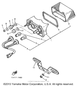 FZR1000UC Фонарь