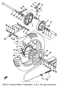  Переднее колесо