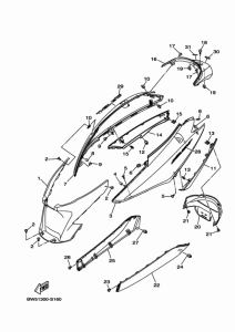 LTS125-C Боковые обтекатели