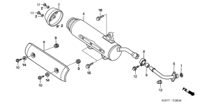NSS250EX Глушитель