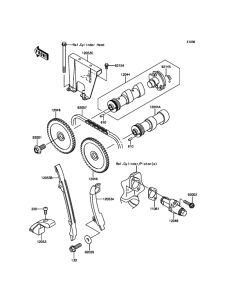KL650 Распред вал