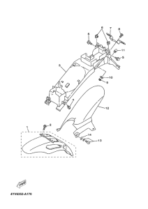 TZR50 Frontal delantero