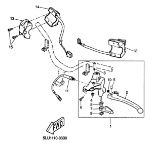 CW50 Рулевые переключатели