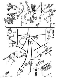 DT125LC Электрика 1