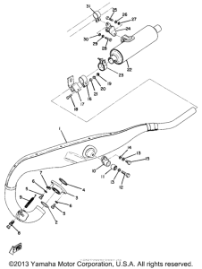 MX250A Выхлопная система