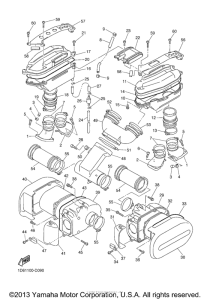 XVZ13CTSX Впускная система