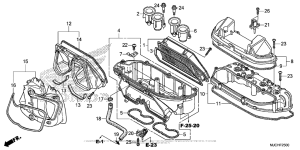CBR600RR (ABS) Воздушный фильтр