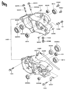  Картер двигателя