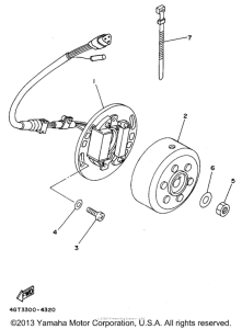 YZ80G1 Генератор
