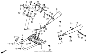 VF750C Глушитель