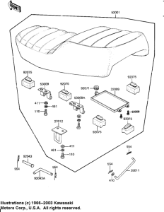 KZ1000 Пружина