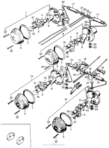 CB175 Cb / cl175turn signal