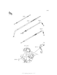 BR250 Тросы управления