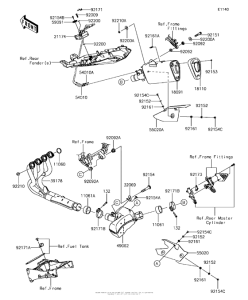 ZX636 Глушитель