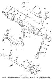 XS850H Копирный вал
