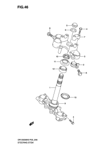 DR125 Траверса нижняя