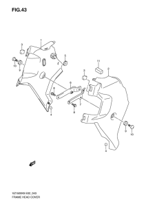 VZ1500 Frame head cover