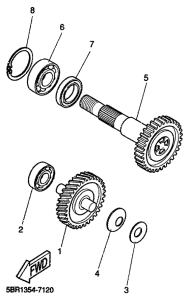 YQ50 Трансмиссия