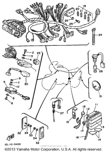 RZ350NC Электрика