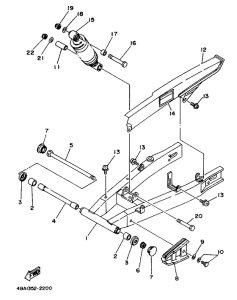 TZR80RR Бугель